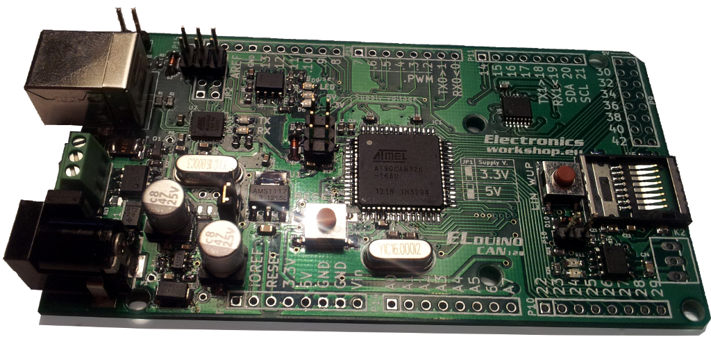 Elduino CAN128 prototype